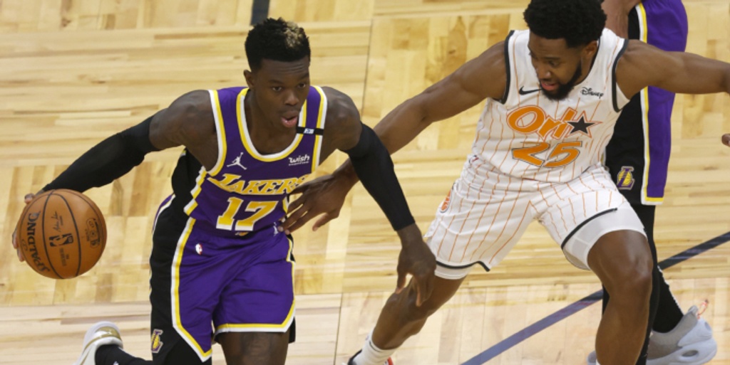 Lakers' Dennis Schroder expected to miss 3-4 weeks with thumb injury