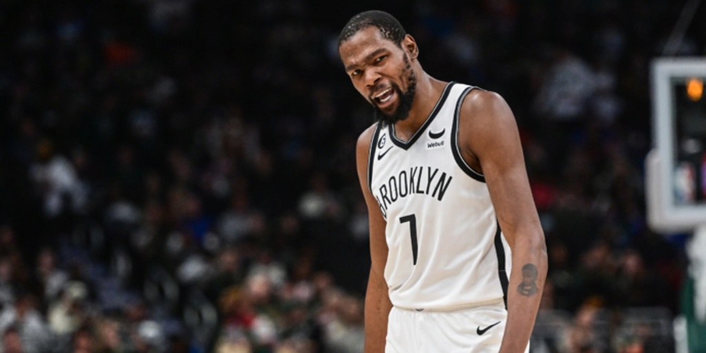 Kevin Durant's 36 lifts slumping Nets to second win of the season