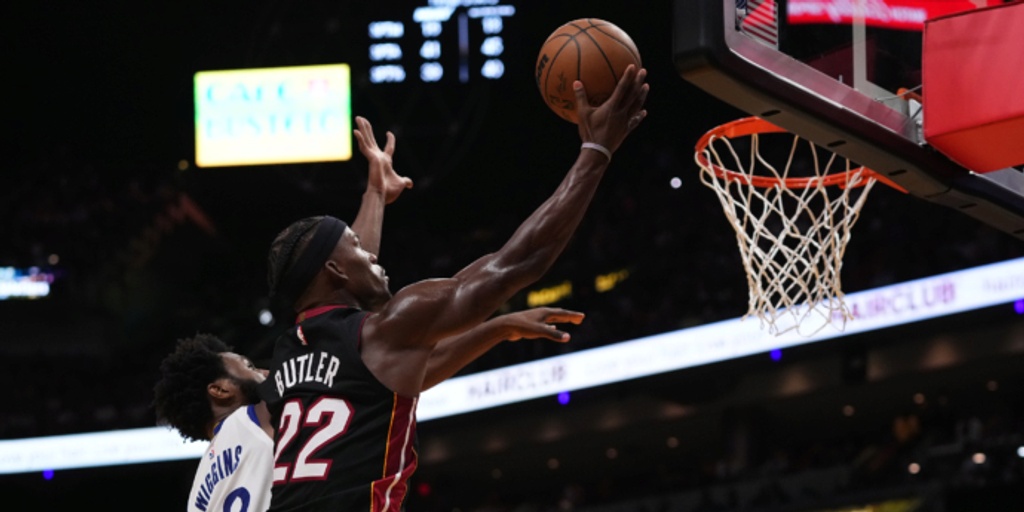 Butler takes over late, Heat rally past Warriors 116-109