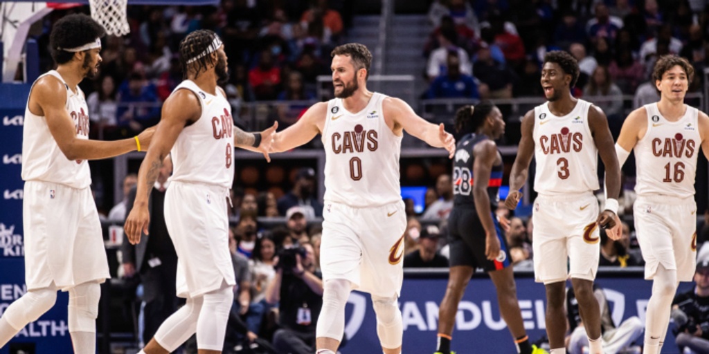 Love, Allen lead short-handed Cavaliers to rout of Pistons