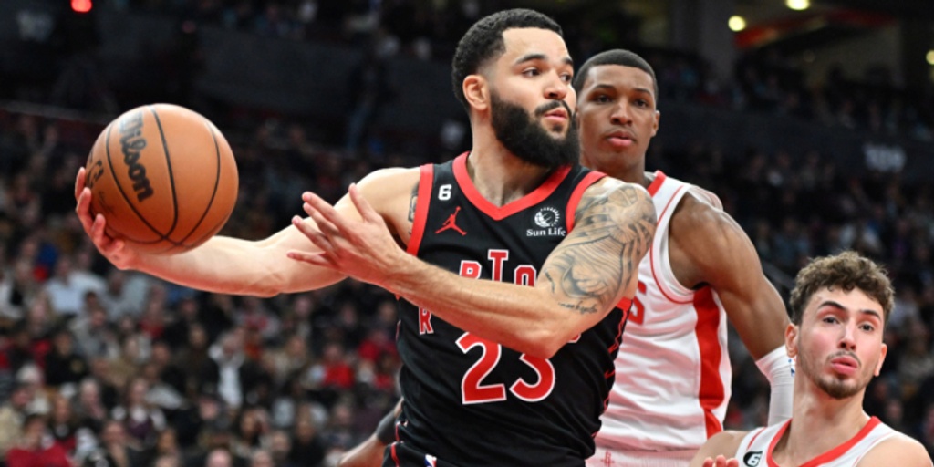 VanVleet scores season-high 32, Raptors beat Rockets 116-109