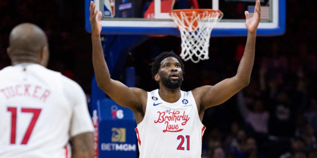 Joel Embiid scores career-high 59, leads 76ers past Jazz 105-98