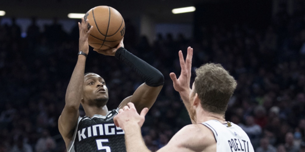 Fox scores 28 points, Kings beat Spurs for 5th win a row