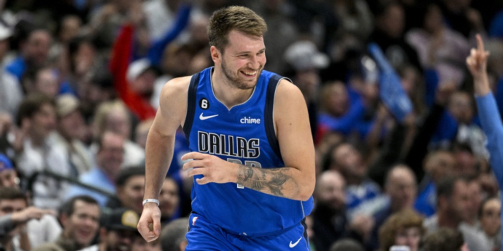 Luka Doncic gets 50th triple-double, Mavs top short-handed Nuggets