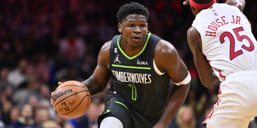 Timberwolves hang on, top undermanned 76ers 112-109