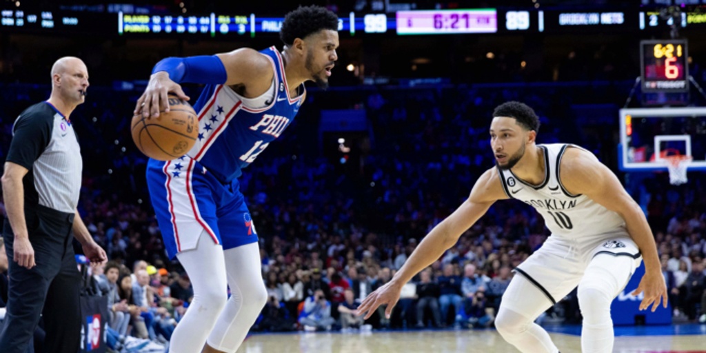 76ers spoil Simmons' homecoming with 115-106 win over Nets