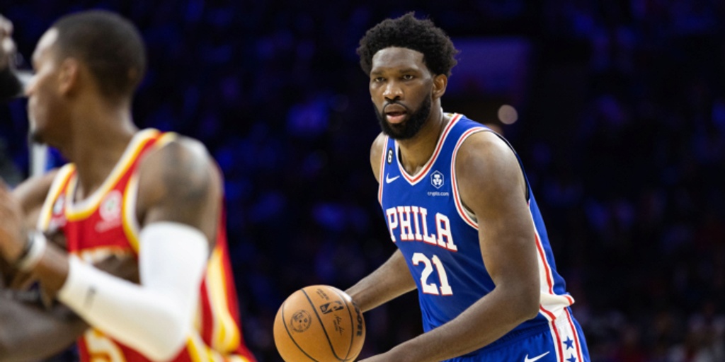 Embiid returns from injury, powers 76ers past Hawks 104-101