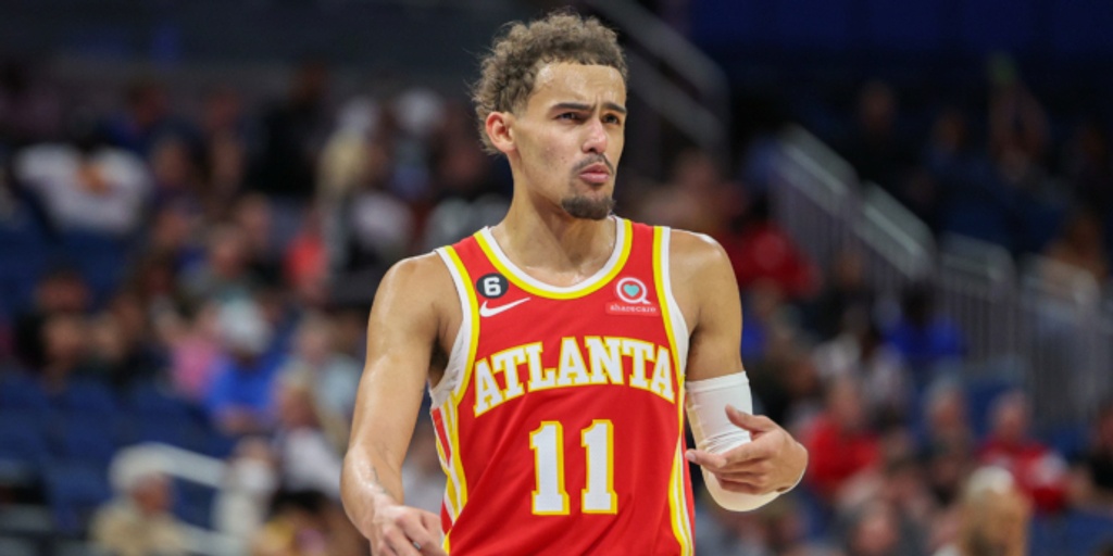 Trae Young sidelined with sore shoulder, the latest Hawks injury