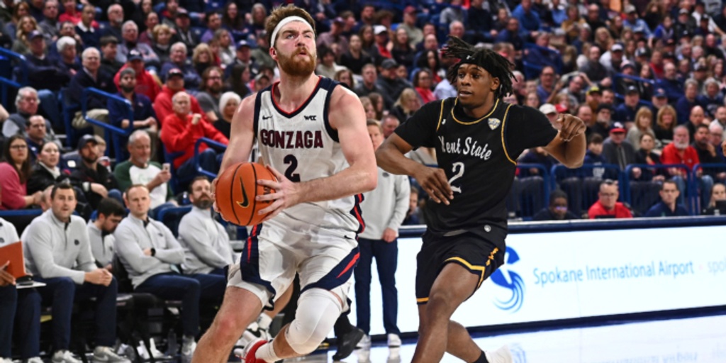 No. 18 Gonzaga withstands scare from Kent St for 73-66 win