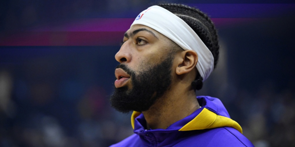 Lakers lose star Davis with flu-like symptoms, fall to Cavs