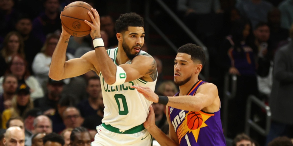 NBA-leading Celtics embarrass sloppy Suns in blowout