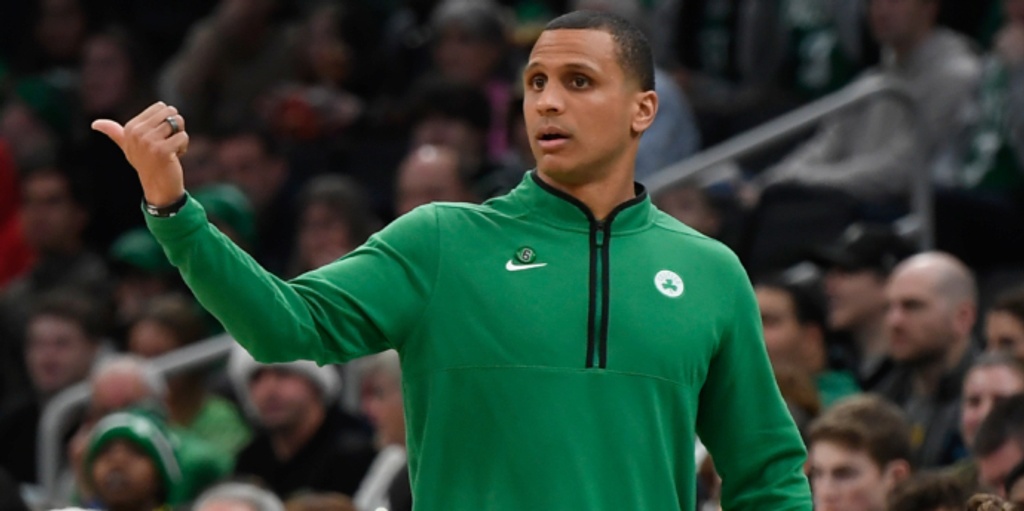 Celtics interim coach Mazzulla misses game with eye problem