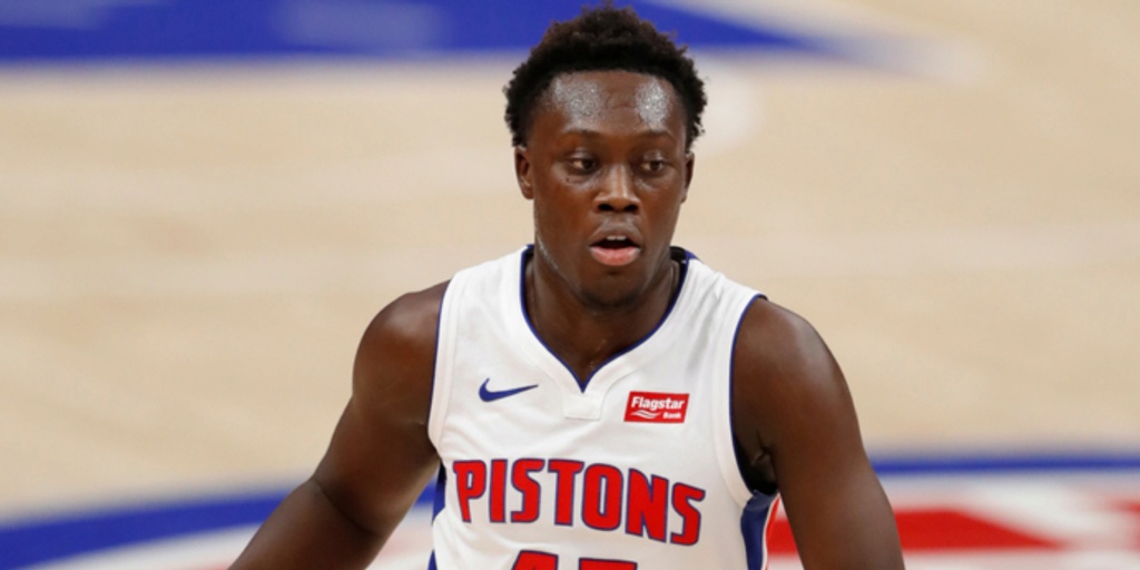 Pistons pick up Sekou Doumbouya's team option for 2021-22