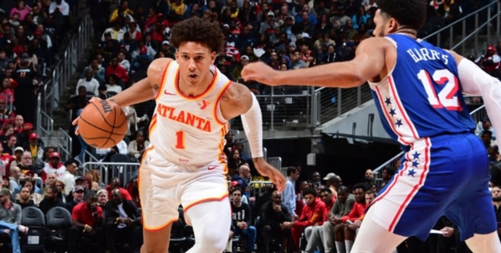 Most-Improved duel: Jalen Johnson leads Hawks past Tyrese Maxey, 76ers