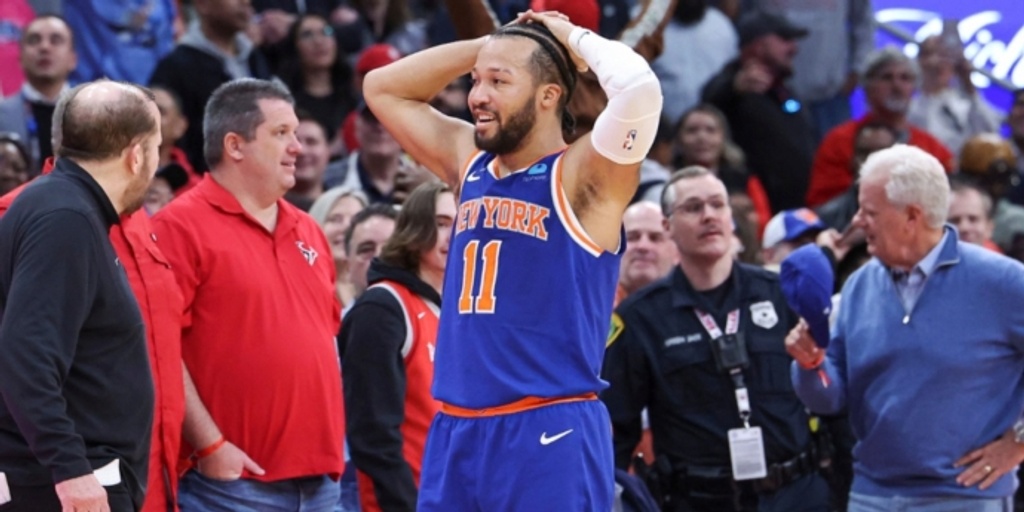 Knicks file protest for controversial end-game call in loss to Rockets