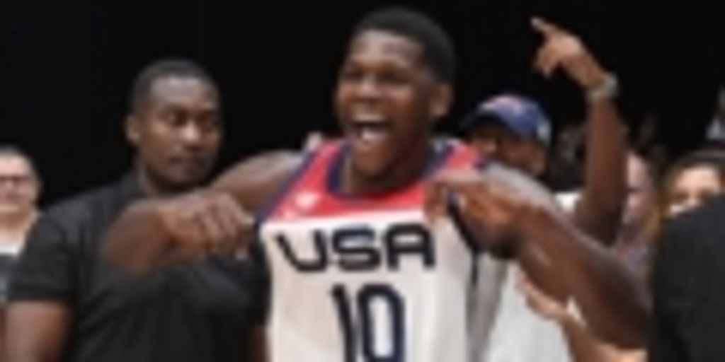 Anthony Edwards told Team USA teammates Wolves would be a top-3 seed
