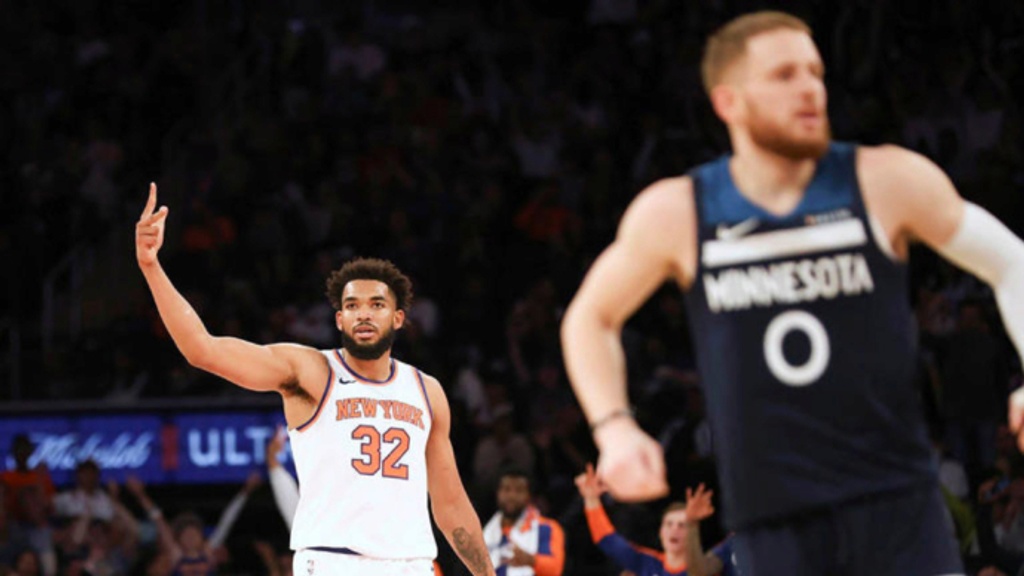 Knicks outlast Timberwolves in first meeting since blockbuster trade
