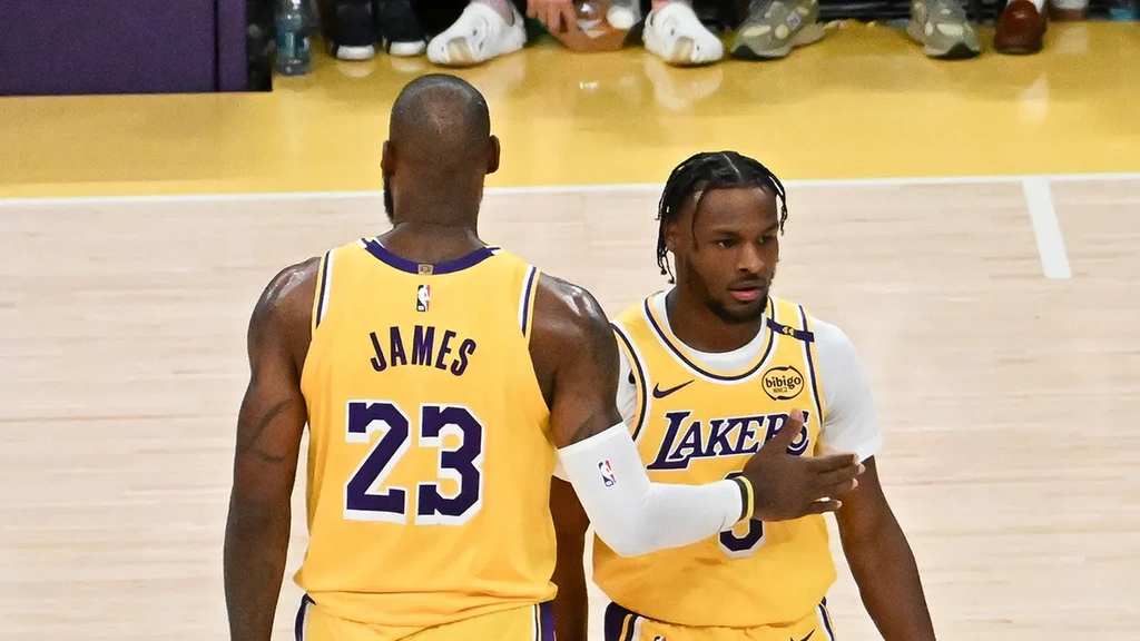 LeBron cherishes playing with son Bronny: “It’s always been family over everything”