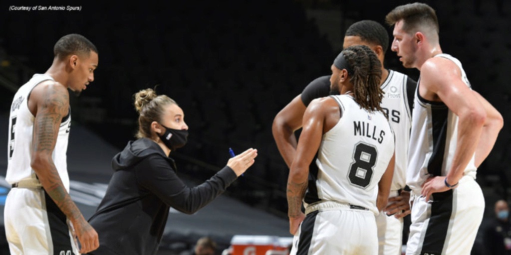 Becky Hammon becomes first woman in NBA history to act as head coach