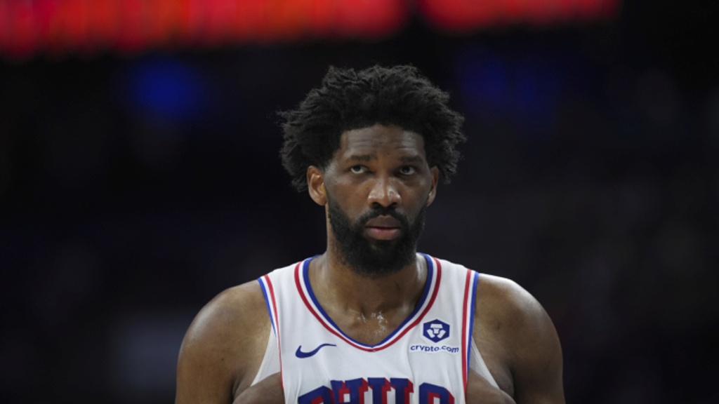 Joel Embiid ruled out for remainder of season due to nagging knee