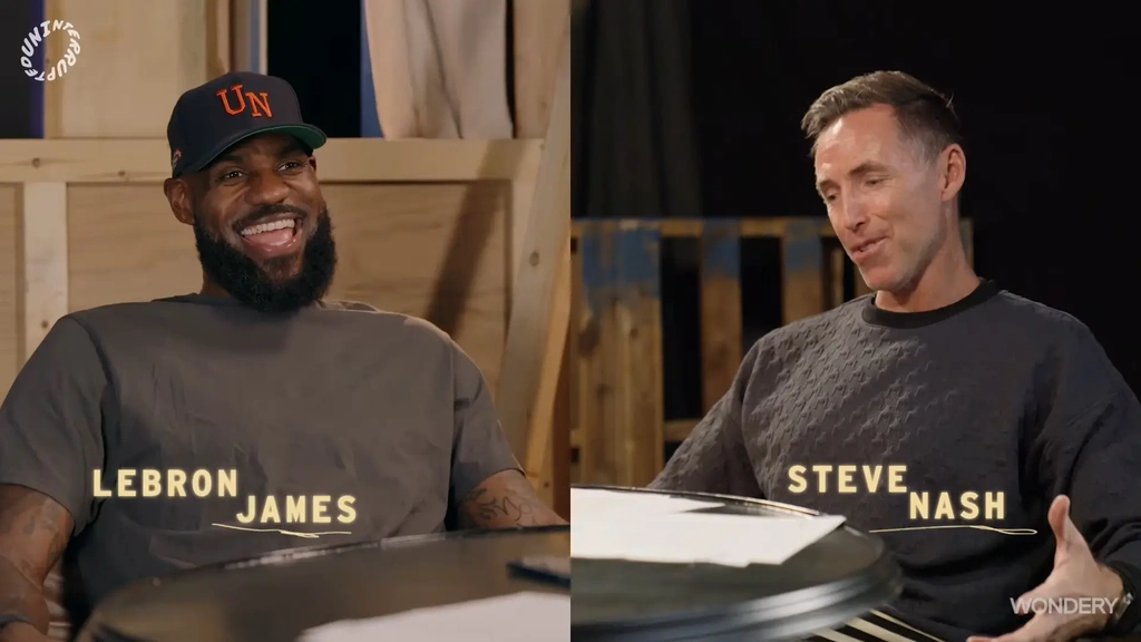 LeBron James relaunches “Mind the Game” podcast with Steve Nash