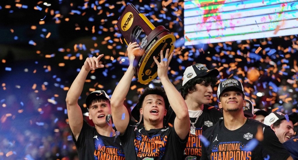 Florida clinch third NCAA title overall with comeback win over Houston