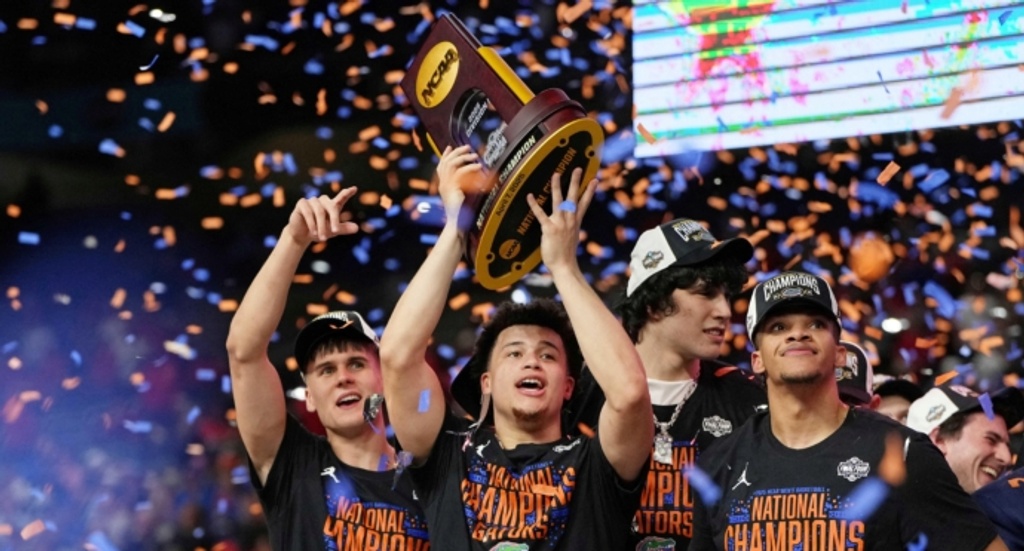 Florida clinch third NCAA title overall with comeback win over Houston
