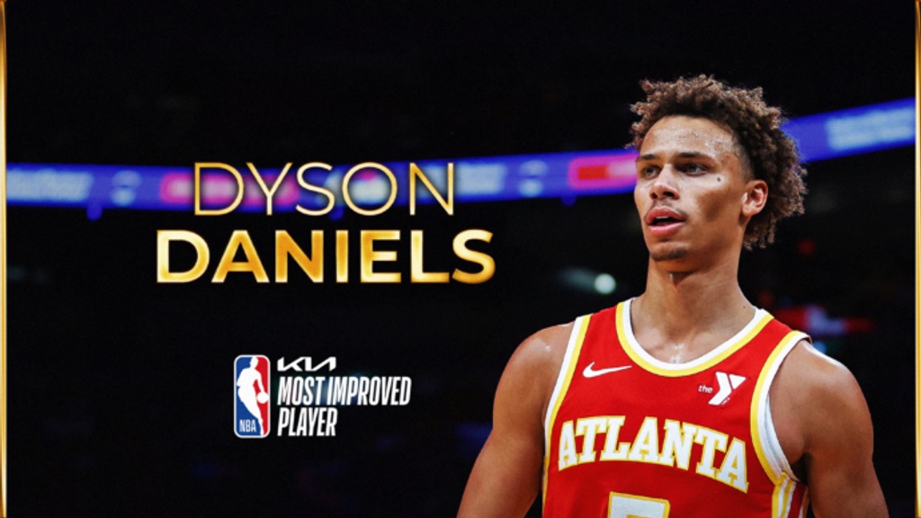 Dyson Daniels wins 2024-25 NBA Most Improved Player Award