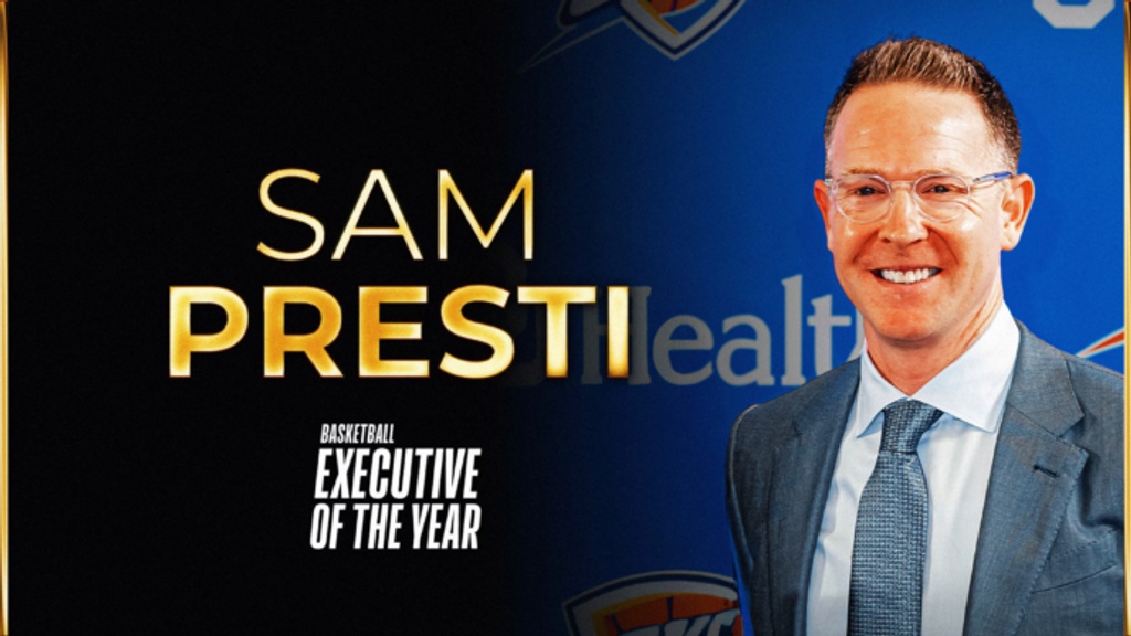 Sam Presti named 2024–25 NBA Executive of the Year