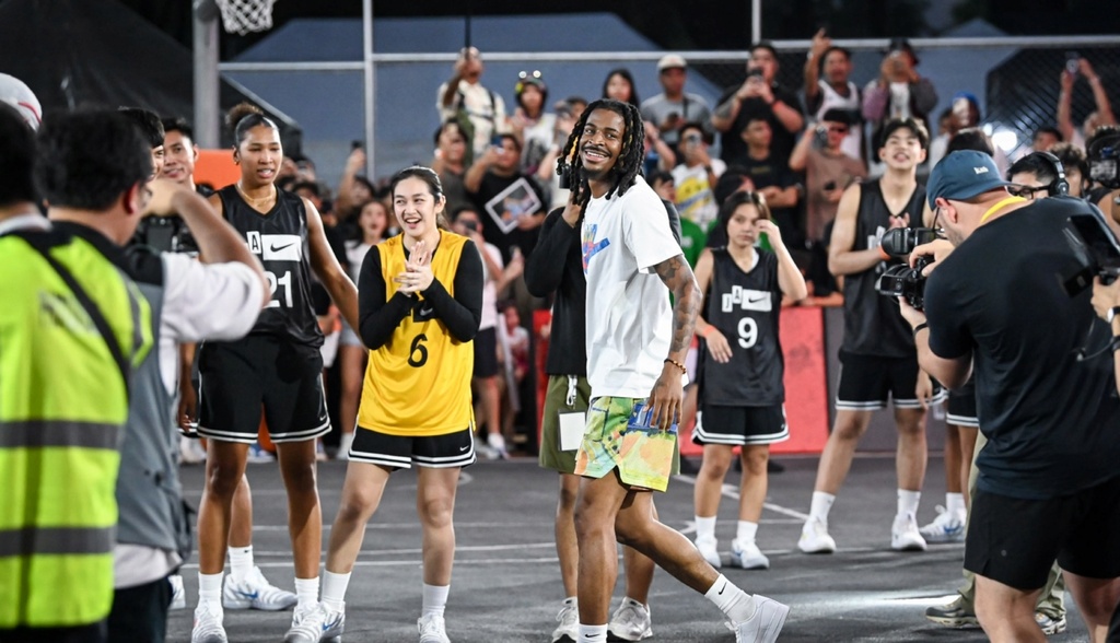 Ja Morant visits Manila, Philippines in “Make Them Watch” Nike tour finale