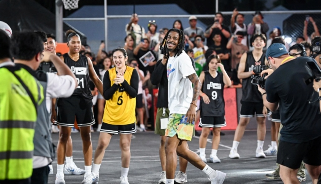 Ja Morant visits Manila, Philippines in “Make Them Watch” Nike tour finale