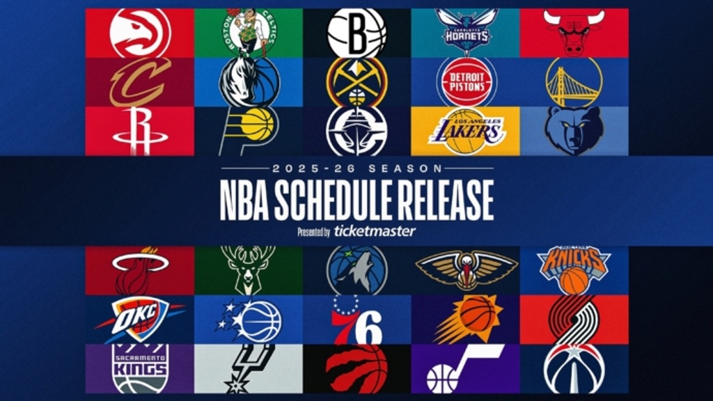 NBA releases full schedule for 2025-2026 season
