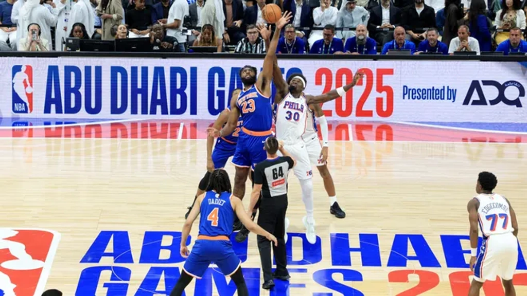 Knicks, Sixers open 2025-2026 NBA season with Abu Dhabi preseason showdown