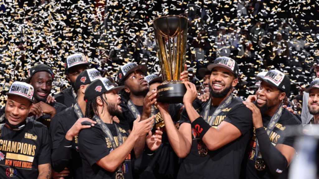 2025 Emirates NBA Cup: Knicks overcome Spurs to win title