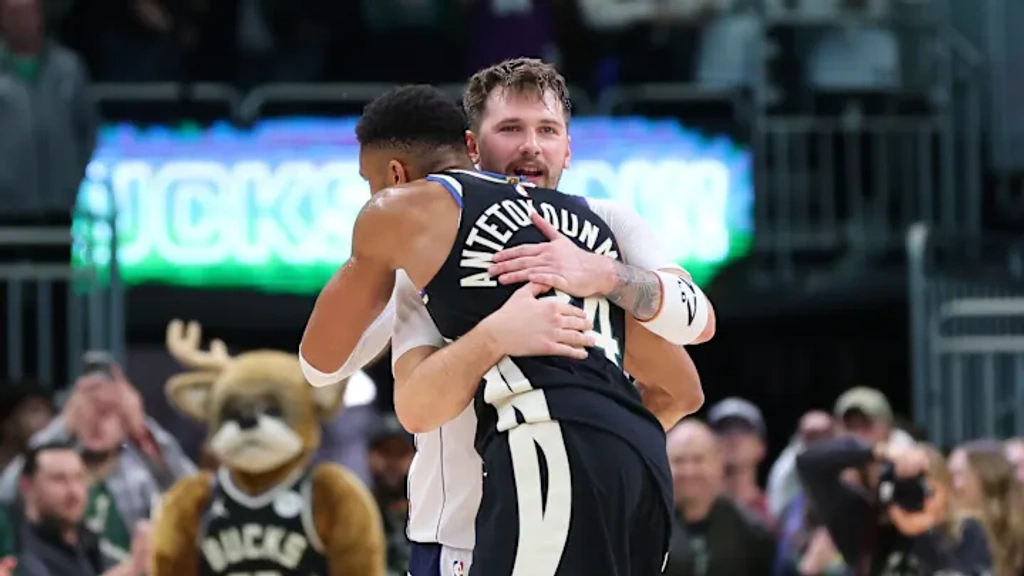 Luka Doncic, Giannis Antetokounmpo lead first All-Star Game voting returns