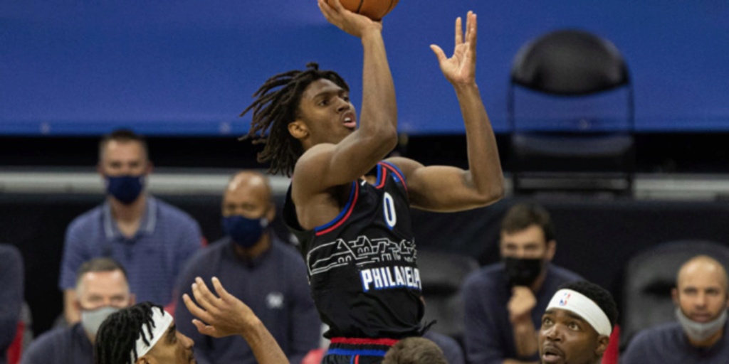 Sixers' Tyrese Maxey has most points by rookie in first start since 1970