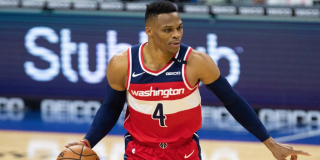 Russell Westbrook out with quad injury, Wizards to apply for DPE