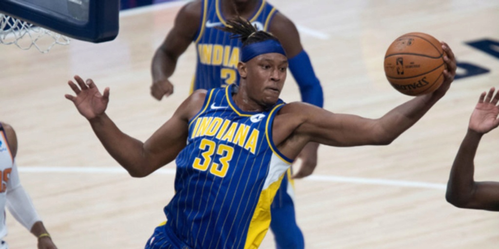 Myles Turner fractures hand, will be re-evaluated in a few days