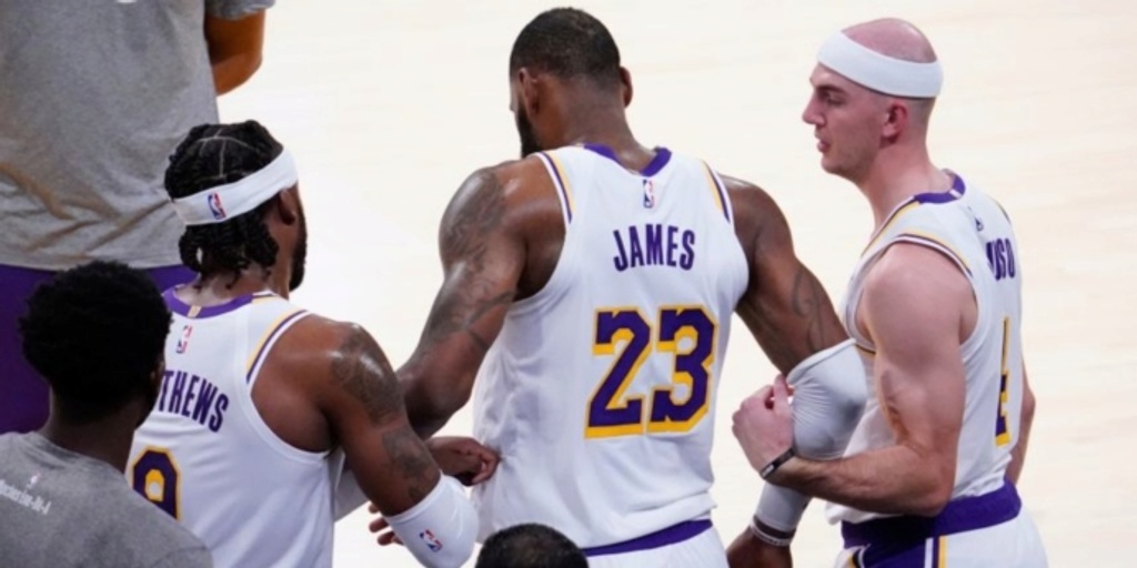 Lakers teammates express optimism about LeBron James ankle injury