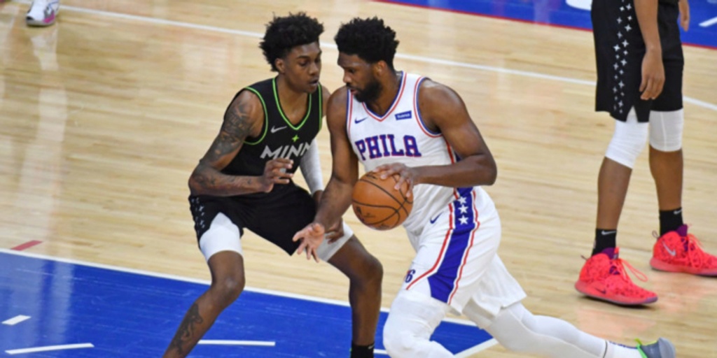 Embiid scores 24 points in return, 76ers beat Timberwolves