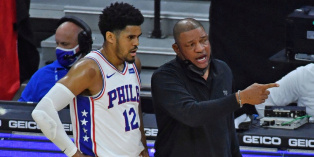 Tobias Harris credits Doc Rivers for success: 'He's a coach that pushes me'
