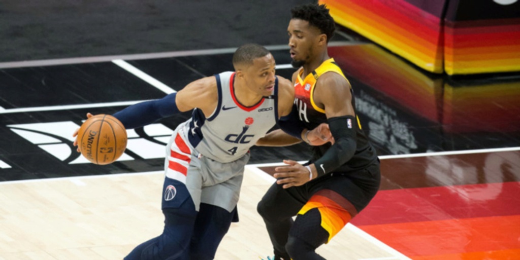 Westbrook puts up 5th straight triple-double, Wizards end Jazz home streak