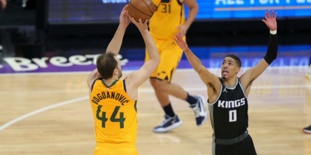 Jazz set new franchise scoring record, snap skid in 154-105 rout of Kings