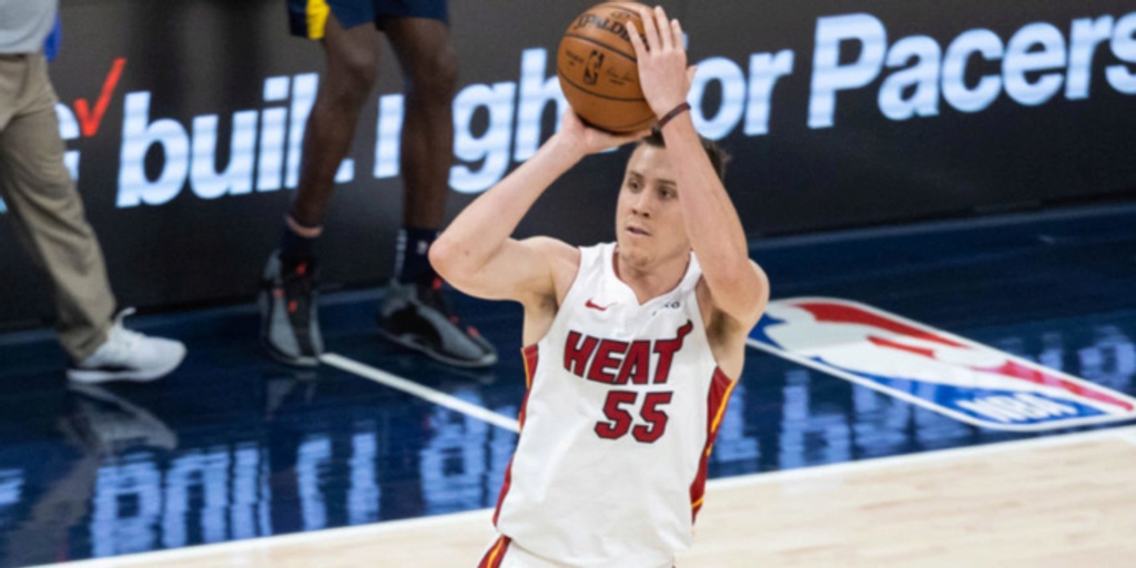 Duncan Robinson becomes fastest player in NBA history to make 500 threes