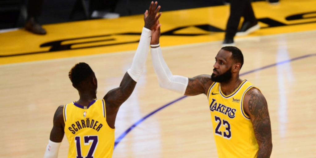 With LeBron, Schröder out, Lakers are missing offense's 'quarterbacks'