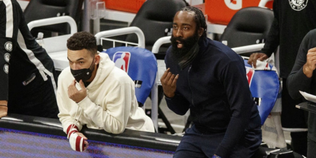 James Harden 'very confident' he'll be back for Nets before playoffs