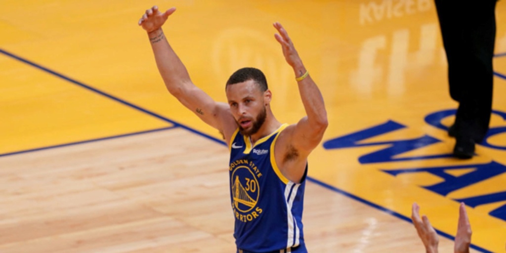 Curry has 49 points with 11 threes, tried to 'create an avalanche' in Warriors win