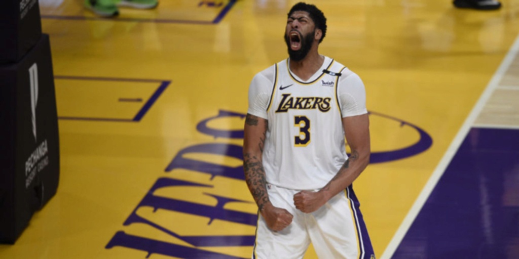 Anthony Davis takes charge in Lakers' emphatic 123-110 win over Suns