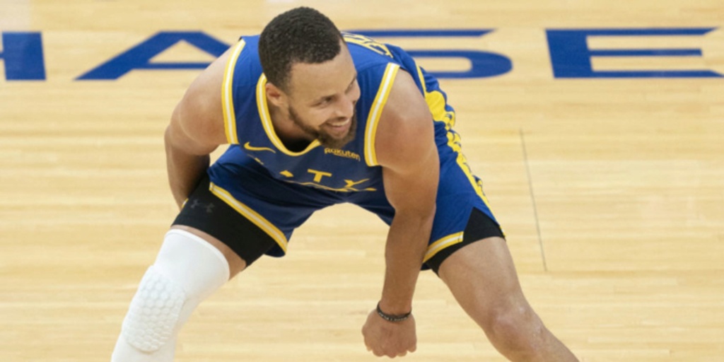 Stephen Curry's late three lifts Warriors past Jazz 119-116