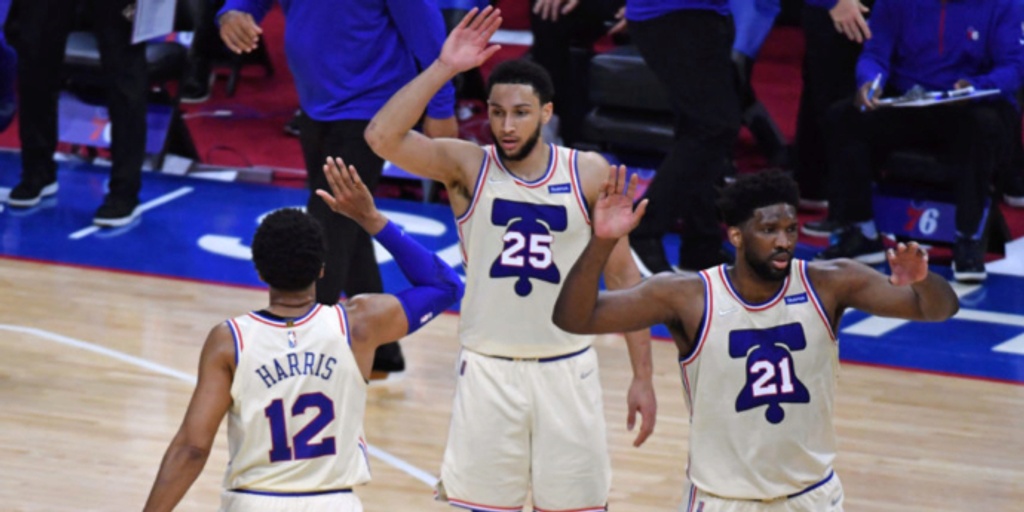 76ers trusted the process and now they're the East's top seed